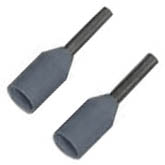 FERRULE 20AWG 8MM STEM GREY