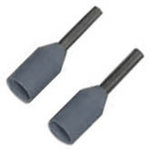 FERRULE 20AWG 8MM STEM GREY