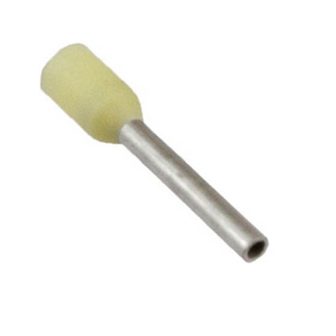 FERRULE 24AWG 8MM STEM YELLOW