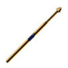 PIN POGO .78X43MM GOLD 3POINTS