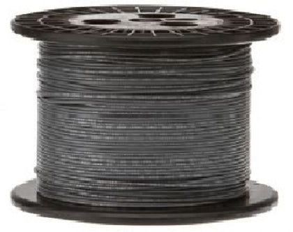 TEFLON WIRE STRANDED 18AWG 2000F GRY UNSHLD SILVER PLATED COPPER{