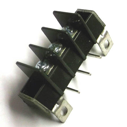 TERM BLOCK 3P PCRA 1ROW 10.5MM #6-32 8.2MM BARRIER DISTANCE{{