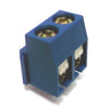 TERM BLOCK 2P PCST 5MM 8.1MM WIDE BLUE