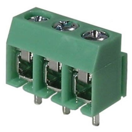 TERM BLOCK 3P PCST 5MM 14AWG 8A 300V 8MM WIDE