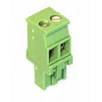 TERM BLOCK 2P FEM PLUG 5.08MM 22-12AWG 15A/300V 12MM WIDE