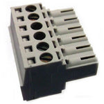 TERM BLOCK 6P FEM PLUG RA 3.5MM 22-14AWG 10A/300V 9.4MM WIDE