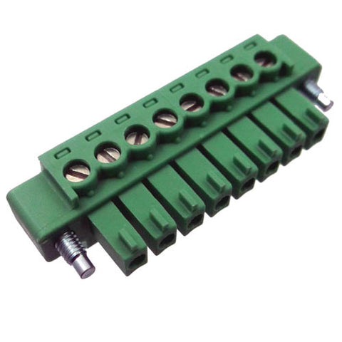 TERM BLOCK 8P FEM PLUG RA 3.81MM 30-14AWG 8A/160V W-7.8MM SCREW