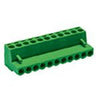 TERM BLOCK 10P FEM PLUG RA 5.08 24-12AWG 10A/300V