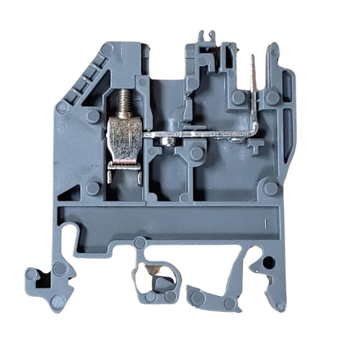 TERM BLOCK DIN RAIL WITH SCREW TERM 300V 24-12AWG GREY