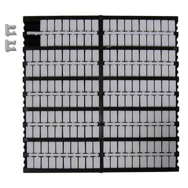 TERM BLOCK MARKER SINGLE BLANK FOR DIN RAIL MOUNT TERMINALS
