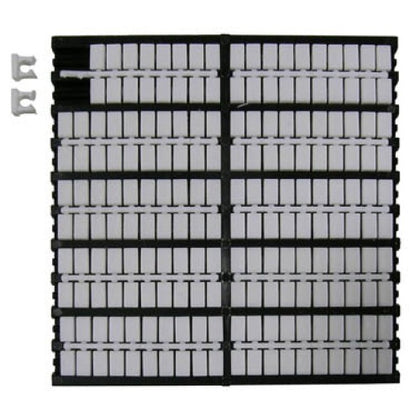 TERM BLOCK MARKER SINGLE BLANK FOR DIN RAIL MOUNT TERMINALS