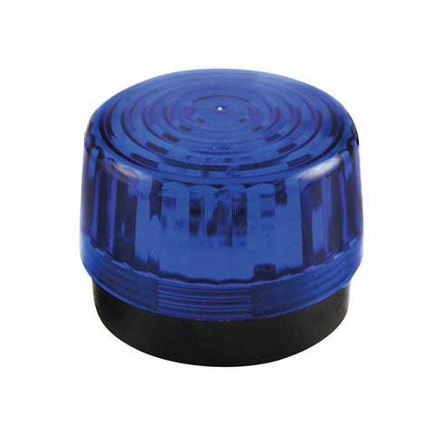 STROBE LIGHT 12VDC BLUE 3.93IN {{