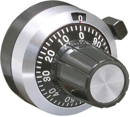 VERNIER DIAL 1/4IN 15 TURN WITH KNOB