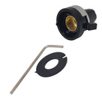 KNOB MULTITURN PRECISION 1/4IN WITH DISPLAY WINDOW AND LOCK