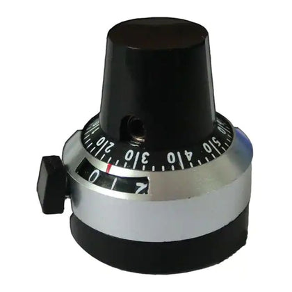 KNOB MULTITURN PRECISION 1/4IN WITH DISPLAY WINDOW AND LOCK