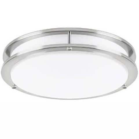 LED CEILING LIGHT FIXTURE 16IN ROUND 5IN HIGH 3000 TO 4000K