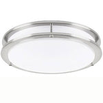 LED CEILING LIGHT FIXTURE 16IN ROUND 5IN HIGH 3000 TO 4000K