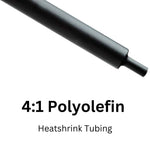 TUBING HST 3/4INX25FT DW BLK 4:1 194F 90C SHRINK TEMP POLYOLEFIN