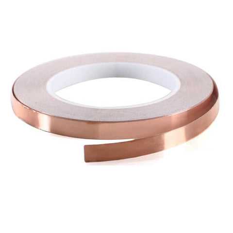 TAPE COPPER FOIL 0.01X0.2INX50FT CONDUCTIVE ADHESIVE