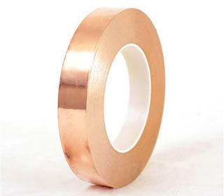 TAPE COPPER FOIL 0.1X1INX54FT W/CONDUCTIVE ADHESIVE