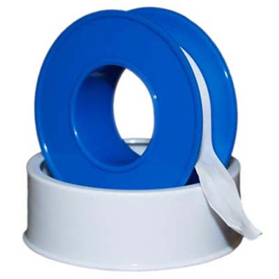 TAPE TEFLON 1/2INX10M WHT 12MMX0.075MMX10M