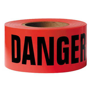 TAPE DANGER 3INX500FT