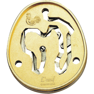 LOEUF PUZZLE-HANAYAMA CAST META METAL LEVEL 4