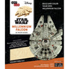 STAR WARS MILLIENNIUM FALCON {{3D WOOD MODEL