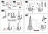 CHRYSLER BUILDING METAL EARTH 3D METAL MODEL KITS
