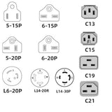 INST CORD 3/18 9.5FT RND BLK SVT RA PL & SKT PL 5-15P TO FEM C13