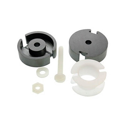 FERRITE POT CORE 18X11MM AL 2880 10W FERRITE MIX 77 W/HARDWARE