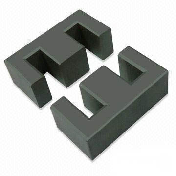 FERRITE E CORE 19.30X8X4.75M 10W AL 1060 FERRITE MIX 77 W/BOBBIN