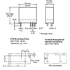 RELAY DC 5V 1P2T 10A 5P PCMT 10A/250VAC