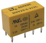 RELAY DC 5V 2P2T 1A 8P PCMT 2A/220VDC 2A/250VAC