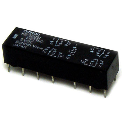 RELAY DC 5V 4P2T 2A 14P PC
