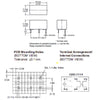 RELAY DC 6V 1P1T 5A 6P PCST 5A/250VAC 30VDC