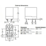 RELAY DC 6V 1P1T 10A 4P PCM 10A/250VAC/30VDC
