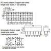 RELAY DC 6V 4P2T .5A 14P PC DIP .6A/125AC/110DC 2A/30VDC