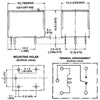 RELAY DC 9V 1P2T 12A 5P 12A/120VAC 12A/28VDC