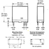 RELAY DC 12V 1P1T 5A 4P PCMT 5A/250VAC