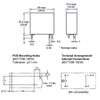 RELAY DC 12V 1P1T 10A 4P PCMT