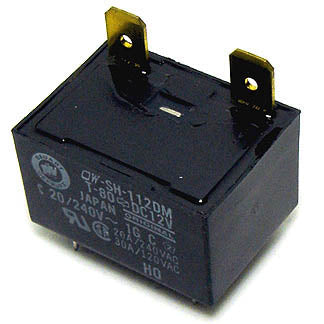 RELAY DC 12V 1P1T 30A 4P PCMT QT 30A/120VAC