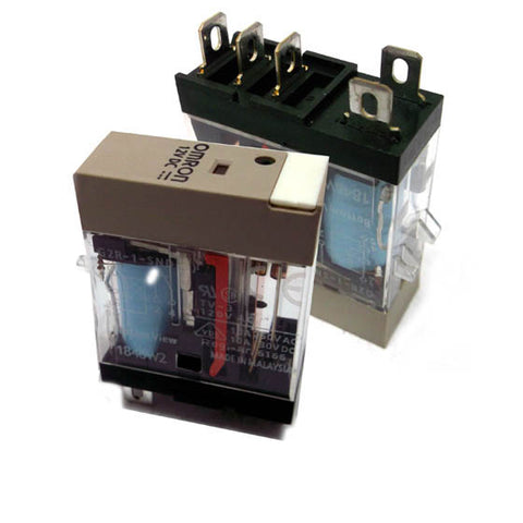 RELAY DC 12V 1P2T 10A 5P PLUGIN PINS 10A/250VAC/30VDC TEST+LED