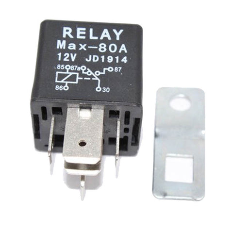 RELAY DC 12V 1P2T 80A AUTO 5P