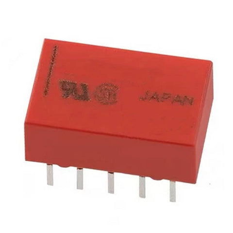 RELAY DC 12V 2P2T 1A 10P PC DIP NON LATCHING FORM C DPDT