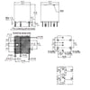 RELAY DC 12V 2X1P2T 20A 8P AUTO TWIN 1 FORM CX2 BRIDGE 20A/14VDC