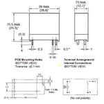 RELAY DC 24V 1P1T 10A 4P PCMT NO 10A/250VAC/30VDC