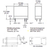 RELAY DC 24V 1P1T 10A 4P PCMT NO 10A/250VAC/30VDC