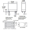 RELAY DC 24V 1P1T 16A 6P PCMT NO 16A/250VAC/30VDC