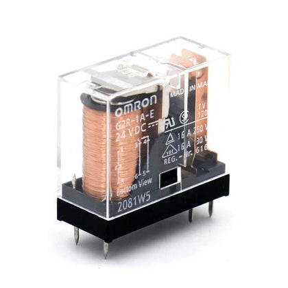 RELAY DC 24V 1P1T 16A 6P PCMT NO 16A/250VAC/30VDC